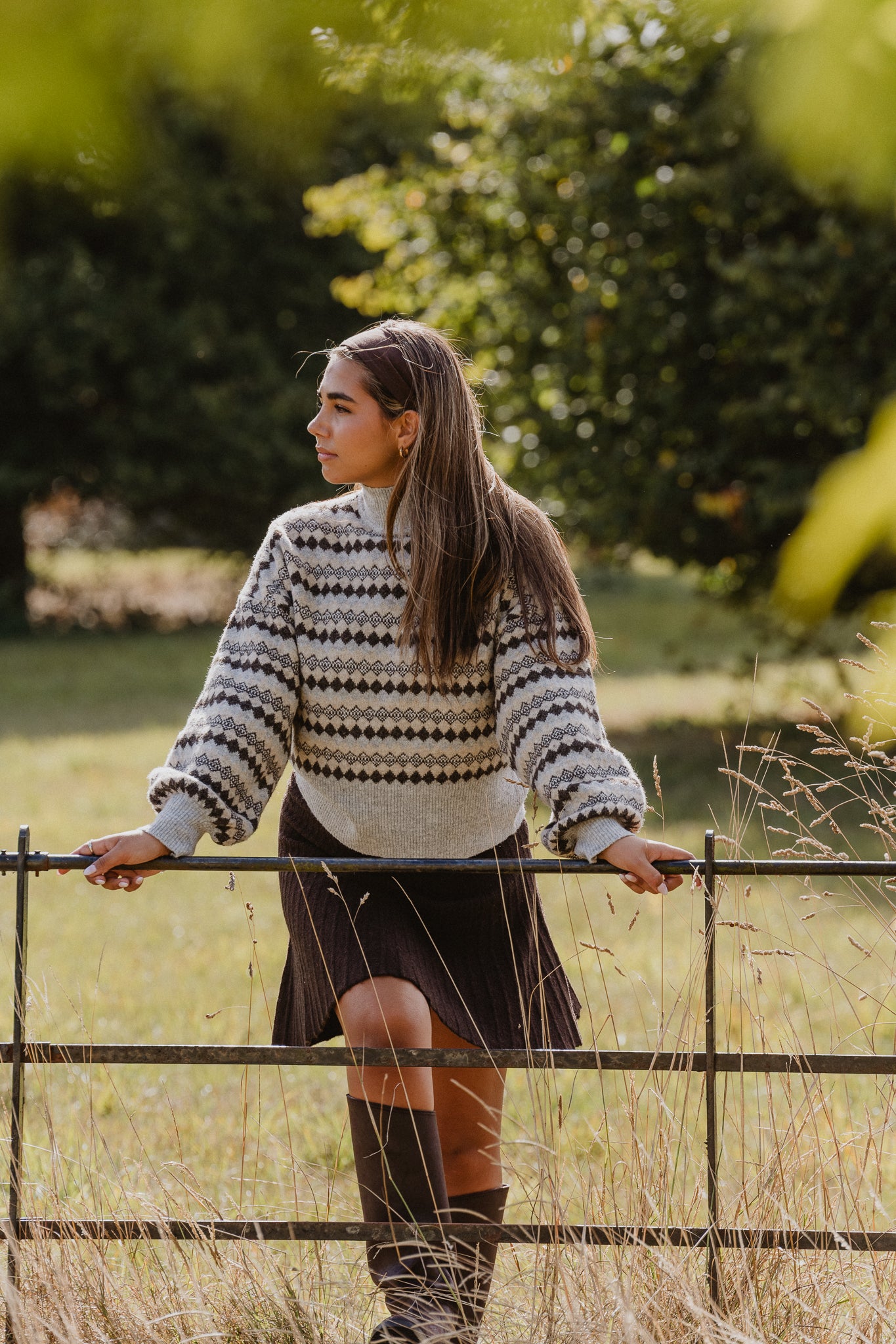 VMGAIVA Pullover - Light Grey Melange
